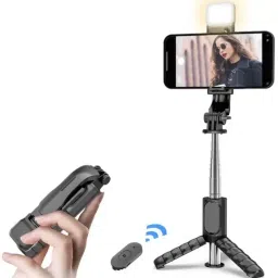 TECH GAMERZ Bluetooth Selfie Stick-24