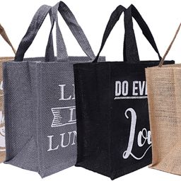 kuber industries Men's and Women's Reusable Eco-Friendly Multipurpose Jute Hand Bag-picture-8