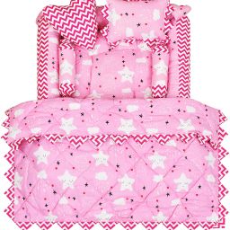 Cotton Baby Bed Sized Bedding Set-39