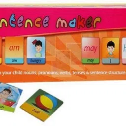Sentence Maker with 90 Durable Cards for Kiddos.-17