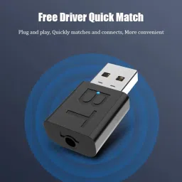 v5.0 Car Bluetooth Device with Audio Receiver, 3.5mm Connector, Adapter Dongle-10