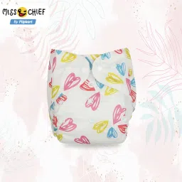 miss & chief Baby Cloth Diaper Adjustable Reusable Washable Printed Button Diaper for Babies image 4