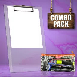 Interesting Examination Combo Pack Set of 2 for kids-TP Clipboard &TP Zipper bag-21