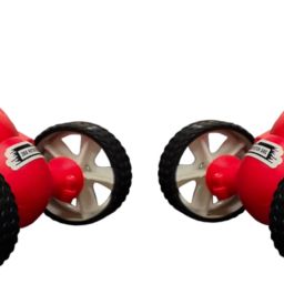 Pack of 2 Mini RC Stunt Cars with Flip & Spin Tricks, Rechargeable Power-image-1