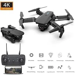 fire boltt 4K HD Foldable Drone with Smart Gestures, One Key Takeoff & Headless 2.4 GHz AM4 4 Core Processor Designed for Workstation-80