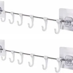 Hook Stick 7 Steel, White Towel Holder-image-30