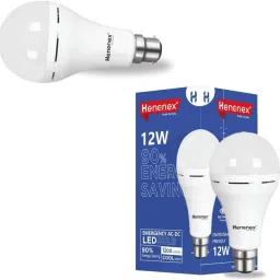 12W LED Bulb for Low Power Supply|Pck of 2 4 hrs Bulb Emergency Light-picture-4