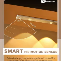 PESCA Motion Sensor Cabinet Mood Light Wireless Closet Light USB rechargeable 3 Colors Motion Sensor Light image 2