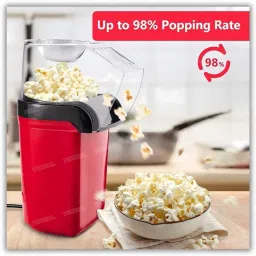 esta Popcorn Machine Mini Hot Popcorn Machine Oil-Free Portable Snack Maker with Automatic Operation 300 L Popcorn Maker image 2