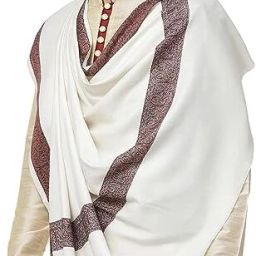 KASHMIR HANDLOOM Cashmere Embroidered Men Shawl-image-82