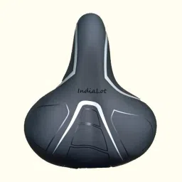 Cycle Saddle Seat Soft Double Cushion for Bicycle Mountain Bikes MTB (Black) | Bicycle Brake Disk-image-21