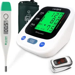 Carent Automatic Blood Pressure Machine BP51Pro with Pulse Oximeter and Thermomete BP machine for BP Check Bp Monitor-image-61