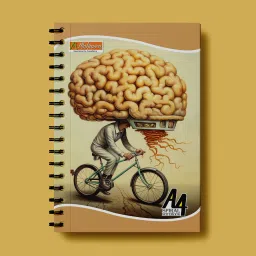 SPIRAL NOTEBOOK A4 Notebook Ruled 400 Pages-13