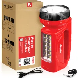 Focus 3W Mini Flash Lite + Emergency Side Light Torch-image-99