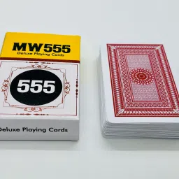 a sarkar magic world MW 555 Mark Playing Card Deck (Red) / MW 555 Marked Playing Card Deck (Red) image 3
