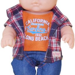 el figo Soft Body Toy for Kids / Doll For Girls (Head, Arms & Legs Moveable) 31 c.m-picture-38