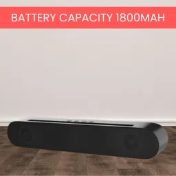 FRONY BeatBar (PORTABLE HOME THEATER SOUNDBAR)Crystal Clear Sound &1200mAh BatteryA217 20 W Bluetooth Soundbar-image-89