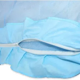 sivamitra Cotton Infants Washable Cradle mosquito net for baby (0-3)year Mosquito Net image 2