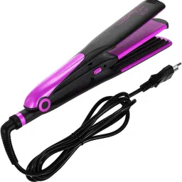 OLIK km 2209 New 2 In 1 Professional Hair Flat Iron Hair Curler Hair Straightener-image-81