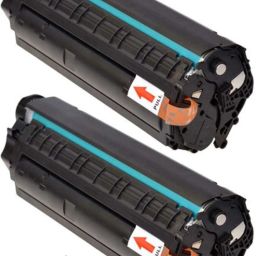 MKTONER 12A Compatible For HP M1005, M1319f, 3020, 3030, 3050z Printers (Pack 2) Black Ink Cartridge-image-57