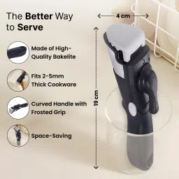 the better home Detachable Cookware Handle | Removable Pan Handle | 19 cm Utility Tongs image 3