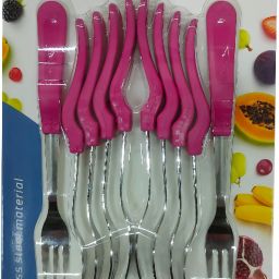 10-Piece Stainless Steel Fruit Fork Set Stainless Steel Fruit Fork, Baby Fork, Dessert Fork, Dinner Fork, Salad Fork-image-23