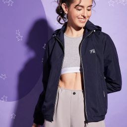 Flexy By BuyNewTrend Solid Women Wind Cheater-image-17