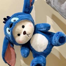 New Lena Hooddie Teddy Bear Stuffed Soft Toy For Girls, Gift, Doll - 30 cm-image-5