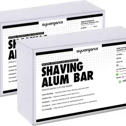 Shaving Alum Stone 100g (Pack of 2) Shaving Soap-image-43