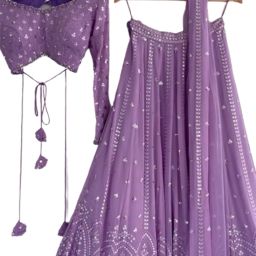 Self Design Semi Stitched Lehenga Choli-image-74