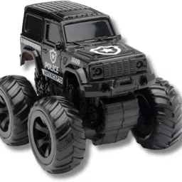 TRUCK||OFF-ROAD STUNT RACING CAR||PUSH & GO FRICTION POWERED TOY-picture-35