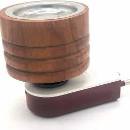 Electric Wooden Kapoor Dani Stand/Incense Burner/Camphor Aroma Diffuser 1pc Wooden Incense Holder-22