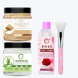 Aloe Vera & Multani Mitti Pack for Soft Skin & Strong Shiny Hair Women & Men-image-1
