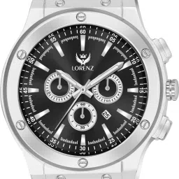 lorenz Date Dial Analog Watch with Blue Magnetic Lock Strap Analog Watch- For Men MK-4087R image 5