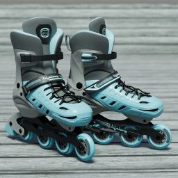 4 wheel Adjustable Inline Skates for Boys & Girls - Liner Roller Skates (Size-M) In-line Skates - Size 35-38 UK-picture-20