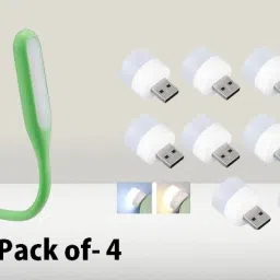 BZILO USB MINI BULB LIGHT WITH CONNECT ALL MOBILE WALL CHARGER(PACK OF 12) Led Light 12 Laptop Accessory-image-52