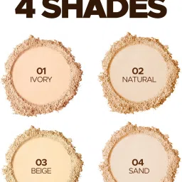 hilary rhoda High-Definition Pressed Powder | 2 in 1 Compact Powder | Shimmery & Matte Finish Compact image 3