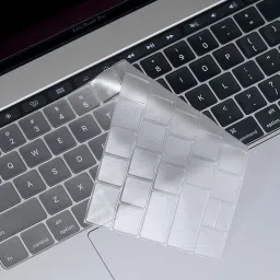 Tobo Ultra Thin Silicone Keyboard Protector Keyboard Cover Skin for Pro with Touch Bar Retina 13" and 15" Laptop Keyboard Skin image 2