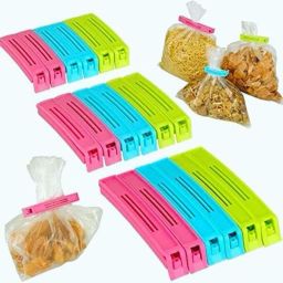 36Pcs Food Sealing Clips – Airtight Snack Bag Clip Set for Fresh Storage Plastic Cloth Clips-image-61