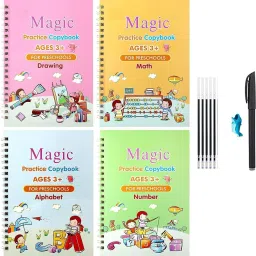 Magic Practice Copy Book Children Tracing Book Kids Education Learning Books M72-image-46