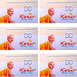 KESAR BABY SOAP WITH SAFFRON&VITAMIN E FOR BABIES HEALTHY SMOOTH SKIN PACK OF 6-picture-13