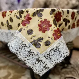 Floral 4 Seater Table Cover-image-3