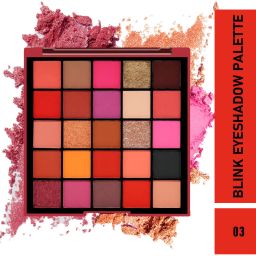 25 Colors Blink Eyeshadow Palette High Pigment Superstay Blendable Waterproof 26 g-9