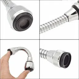 shivarth Turbo Flex 360 Flexible Water Saving Nozzle Easy Clean Sink(Pack of 4) Faucet Nozzle image 5