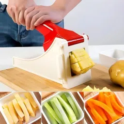 Potato & Vegetable Chips Maker, Chipser, Quick Fruits And Vegetable Cutter Electric Potato Chopper-image-40