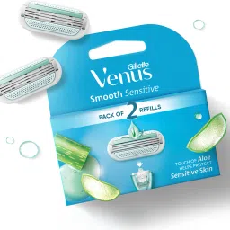 Smooth Women Hair Removal Razor Blades - (Aloe Vera Glidestrip)-8