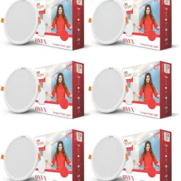 LED 20W TRIMLESS Round (Cool White, Pack of 6) Recessed Ceiling Lamp-18