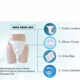 Urine Bag for Men 2000ML Urine Pot-image-14