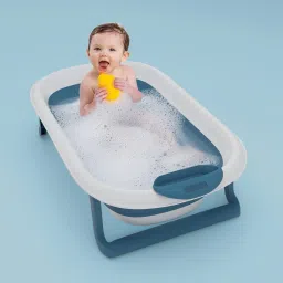 New Born Baby Folding Bathtub with Shop Bar for 0 to 2 Years-image-62