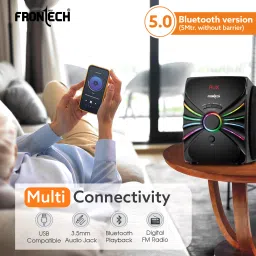 Frontech Bluetooth Speaker System, USB/BT/FM, LED Display (SW-0141) 40 W Bluetooth Home Theatre image 5